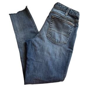 Carhartt Women's Slim Fit Skinny Leg Layton Distressed Hem Sz 10 Tall